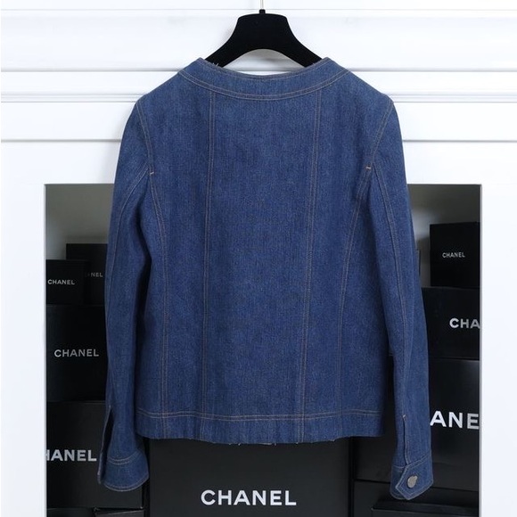 ❌SOLD❌Chanel vintage 99C denim jacket - Picture 4 of 10